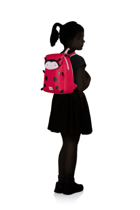 142476_9676_HAPPY_SAMMIES_ECO_BACKPACK_S+_LADYBUG_LALLY_WITH SILHOUETTE